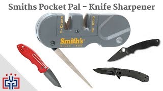 Smiths Pocket Pal Knife Sharpener  How To Use [upl. by Odysseus]