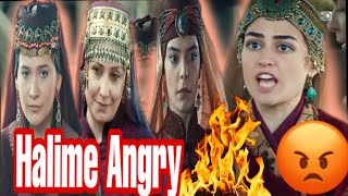 Halima Sultan Angry Fights With Everyone  Angry Halime Fights  Ertugrul Clips [upl. by Jaenicke]