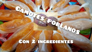 Dulces de Camote con 2 ingredientes [upl. by George]