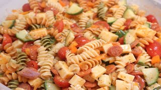 Zesty Italian Pasta Salad [upl. by Kimberlyn]