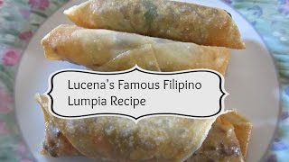 Lucenas Famous Filipino Lumpia Recipe  aSimplySimpleLife [upl. by Thane]