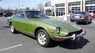 1973 Datsun 240Z 4spd Start Up Exhaust and In Depth Tour [upl. by Novy476]