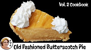 Easiest Butterscotch Pudding Pie Recipe CVCs Southern Cooking [upl. by Nosam]