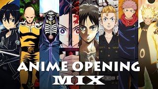 Anime Opening Music Mix  Best Anime OP All Time  Anime Opening Compilation 2021 [upl. by Lobell]