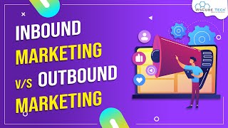 Difference Between Inbound Marketing amp Outbound Marketing  Explained in Hindi 3 [upl. by Leinnad]