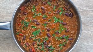 Chilli Con Carne Recipe  One Pot Meal  Mexican Favourite Food [upl. by Chem]