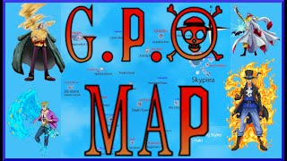 GPO Map  Grand Piece Online Map [upl. by Hultgren]