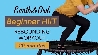 Rebounding HIIT Workout Beginner to Advanced [upl. by Ycart564]