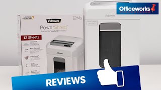 Fellowes 12MS Microcut Shredder Overview [upl. by Fabiolas]