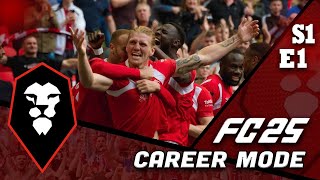 WELCOME TO SALFORD FC25 RTG Career Mode [upl. by Havener595]