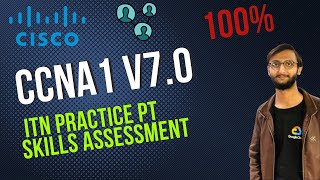 CCNA1 v70 ITN Practice PT Skills Assessment PTSA  CCNA Labs  BookMan [upl. by Mariette]