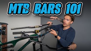 Mountain Bike Handlebars Buyers Guide Carbon vs Alloy Width Rise amp Sweep [upl. by Gokey]