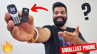 Smallest Phone In The World Unboxing and 6X Giveaway🔥🔥🔥 [upl. by Jerrol238]