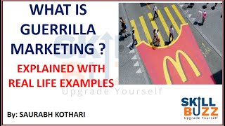 What is Guerrilla Marketing Real life case studies and examples  Best Marketing Campaigns [upl. by Royce]