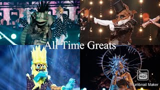 Some Of The Greatest Performances EVER  The Masked Singer [upl. by Anirehtak]