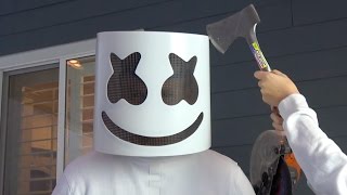 Whats inside Marshmello Helmet [upl. by Adley931]