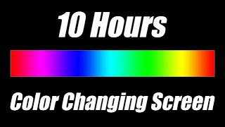 Color Changing Screen  Mood Led Lights 10 Hours [upl. by Llirrehs]