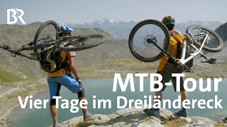 MountainbikeTour rund um Stilfser Joch Goldseetrail und Reschenpass  BergaufBergab  Doku [upl. by Enelear]