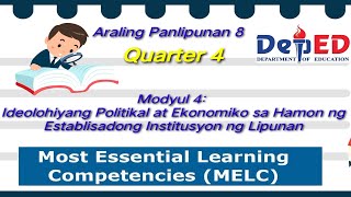 AP8 Q4 M4 Ideolohiyang Politikal at Ekonomiko sa Hamon ng Establisadong Institusyon ng Lipunan [upl. by Leunamne]