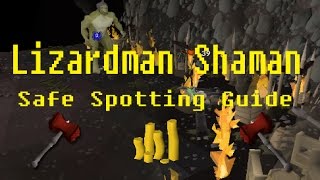 OSRS  Lizardman Shaman Safespotting Guide [upl. by Aneliram]