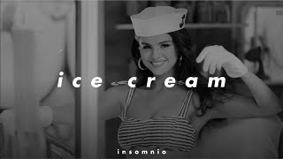 blackpink amp selena gomez  ice cream 𝒔𝒍𝒐𝒘𝒆𝒅 𝒏 𝒓𝒆𝒗𝒆𝒓𝒃 [upl. by Tnomal]