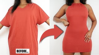 DIY Halter Neck Dress [upl. by Jarnagin]