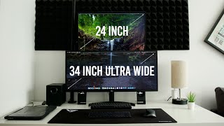 The Best Budget Ultrawide Monitor  LG 34 Inch 1080P Monitor Review [upl. by Mini]