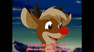 Rudolph das kleine Rentier  Rudolph  mit Text [upl. by Lorilee]