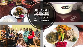 Unplanned Day in my life✓ Recipes of Breakfast amp Lunch✓Cleaning✓Scrapper review✓TasteTours by Shabna [upl. by Trillbee138]