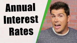 How to Calculate Interest Rates APR [upl. by Kam]