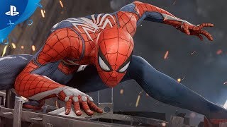 Marvels SpiderMan PS4 2017 E3 Gameplay [upl. by Wong274]