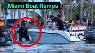 Miami Boat Ramps  Best Clips of 2020 2020 Rewind [upl. by Kassel]