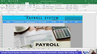 MS Excel  Designing a Payroll System Part 1 [upl. by Jessamine920]