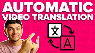 How to Automatically Translate Videos Online Automatic Video Translator [upl. by Schoenfelder]