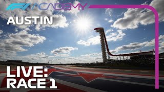 F1 ACADEMY LIVE Race 1  Austin 2023 [upl. by Wahl785]