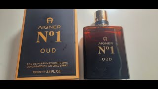 Aigner N°1 Oud Fragrance Review 2014 [upl. by Milla796]