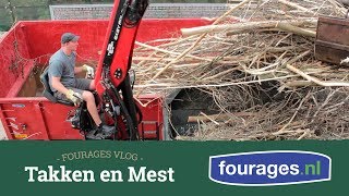 Paardenmest Afvoeren en Takken Ophalen  VLOG 4 [upl. by Ettenirt]