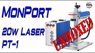 MONPORT 20W FIBER LASER PT1 [upl. by Oicnedif]