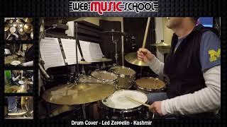 Led Zeppelin  Kashmir  DRUM COVER [upl. by Polard685]