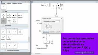 Circuito electroneumático básico 1 [upl. by Oigaib434]