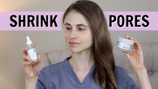 SHRINK YOUR PORES TIPS FROM A DERMATOLOGIST DR DRAY [upl. by Ylebmik]