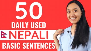 Nepali Basic 50 sentences you must know [upl. by Colburn821]