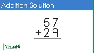 Grade 2 Math Addition Solution [upl. by Hasen]