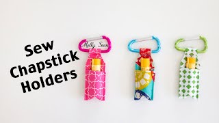 Sew a Chapstick Holder [upl. by Giardap]