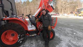 Kubota Tractor Cold Weather Starting Tips [upl. by Sokram]