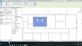 Revit Modifying a Ceiling Grid [upl. by Eniamurt]