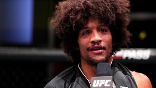 Alex Caceres Octagon Interview  UFC Vegas 74 [upl. by Wightman566]