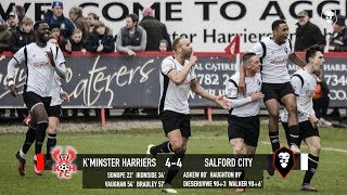 Kidderminster Harriers 44 Salford City  National League North 2403 [upl. by Keyte]