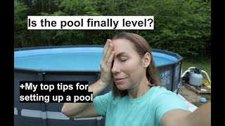 Watch this before setting up ANY above ground pool Mistakes to avoid [upl. by Adiene]