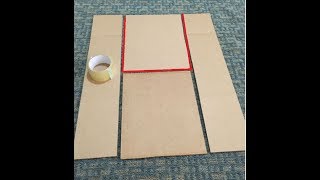 Easy T Shirt Shirt Folder  DIY [upl. by Lenard321]